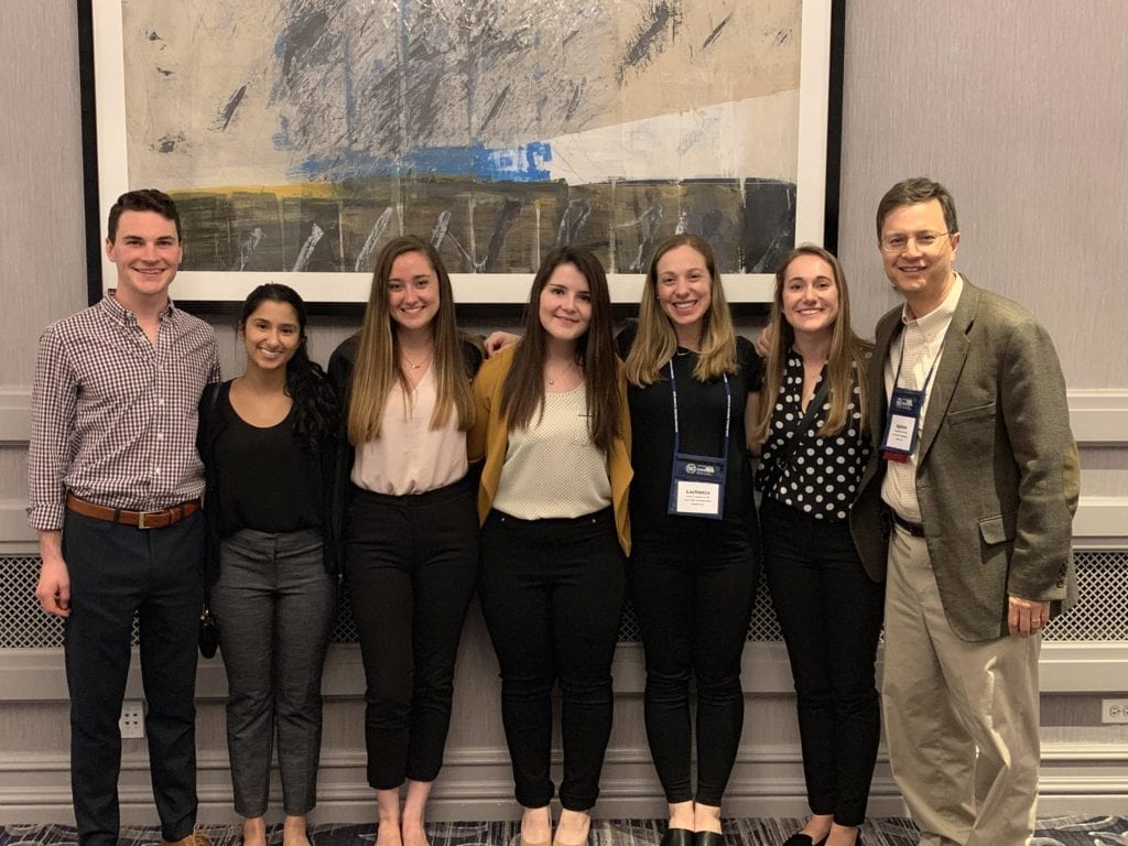 Members of the Nghiem Lab team at the 77th annual SID meeting.